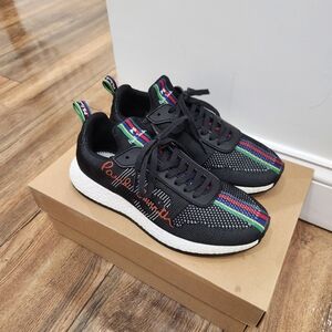 Paul Smith Black Multicolor Sneakers